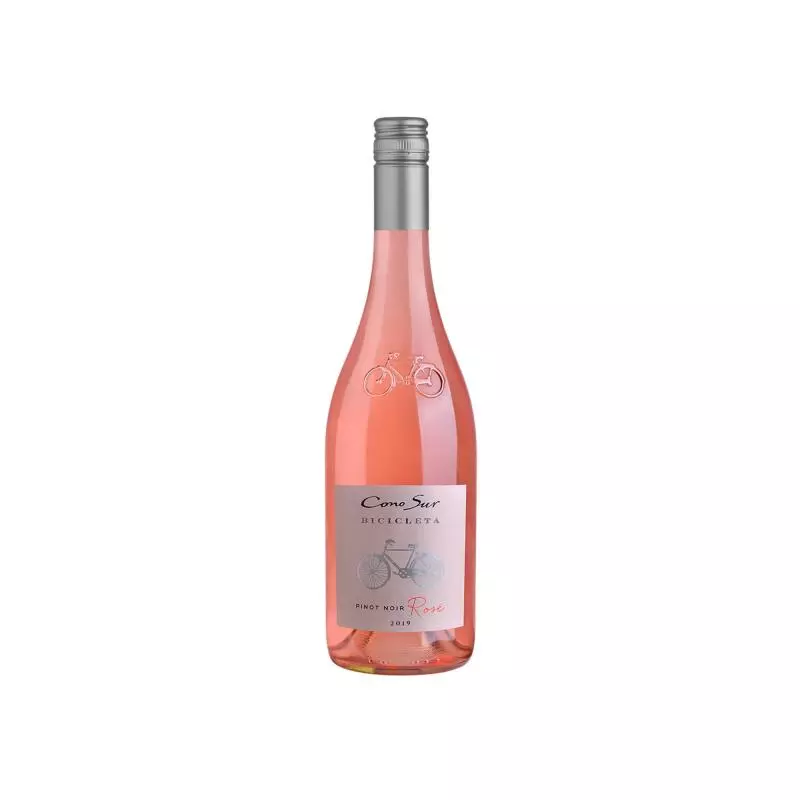 Vino rosado cono sur bicicleta botella x750ml