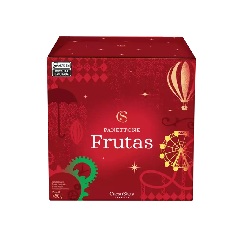 Panetone de Frutas 450g