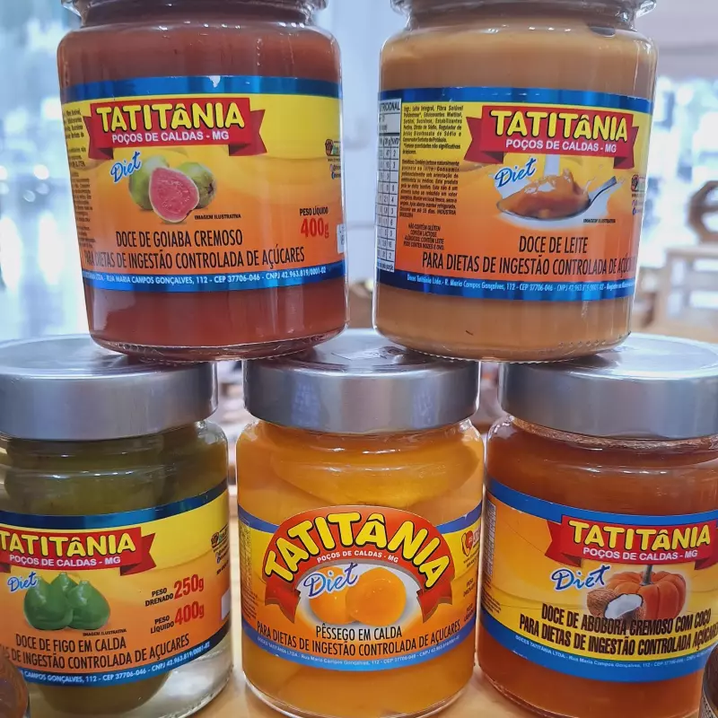Doces da roça em calda SEM AÇÚCAR