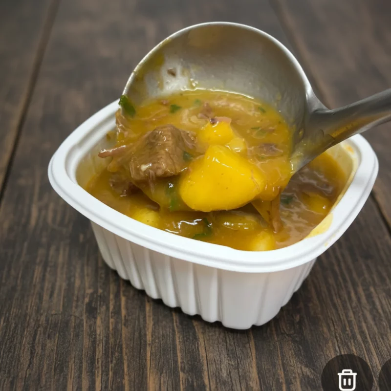 Sopa Aipim com carne