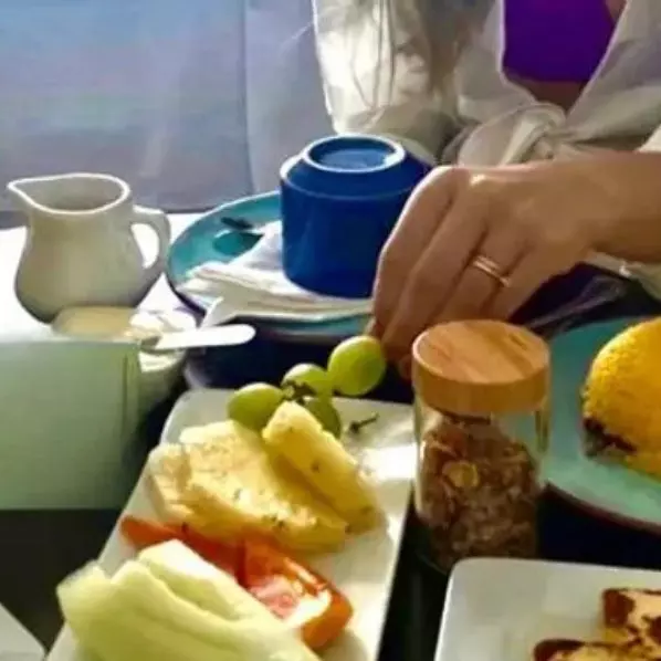 Café da manhã na Suite