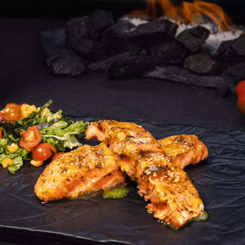 SALMÓN EN SALSA DE MANGO