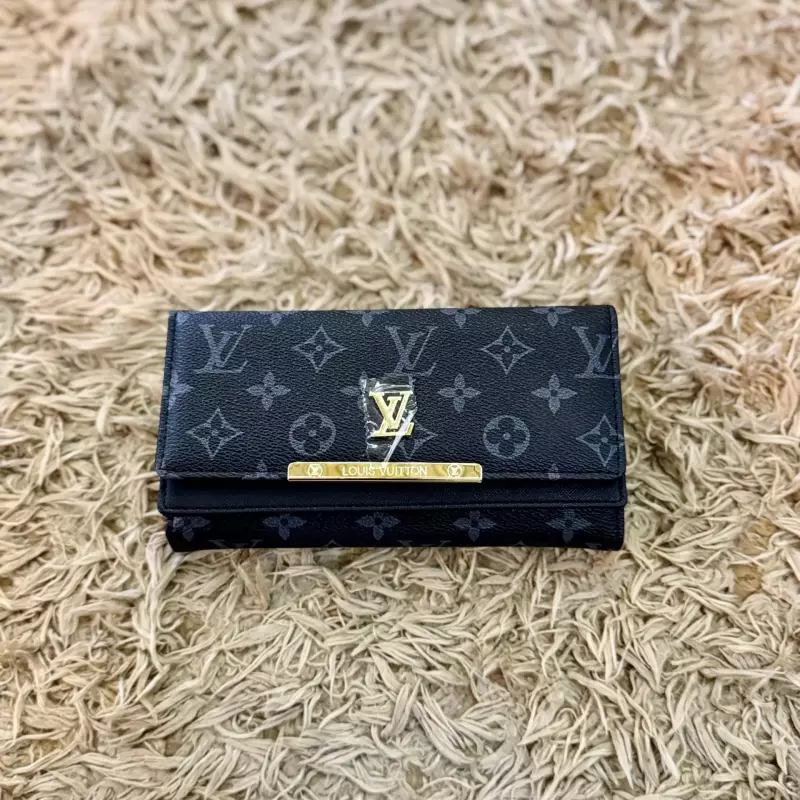 BILLETERA LV BLACK MONOGRAM