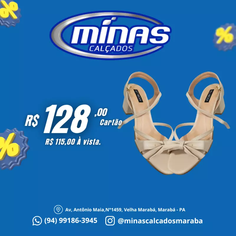 Sandália Baunilha RF:40094