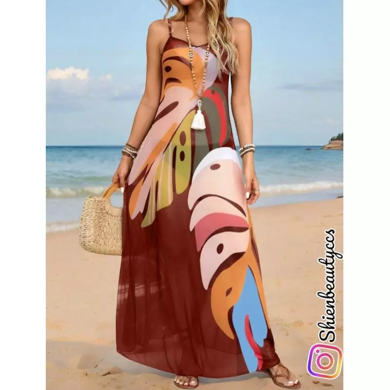Vestido largo Playero