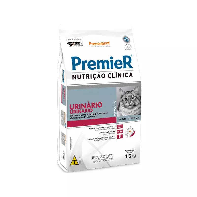 Premier Nutri Clinica Urinário 1,5kg