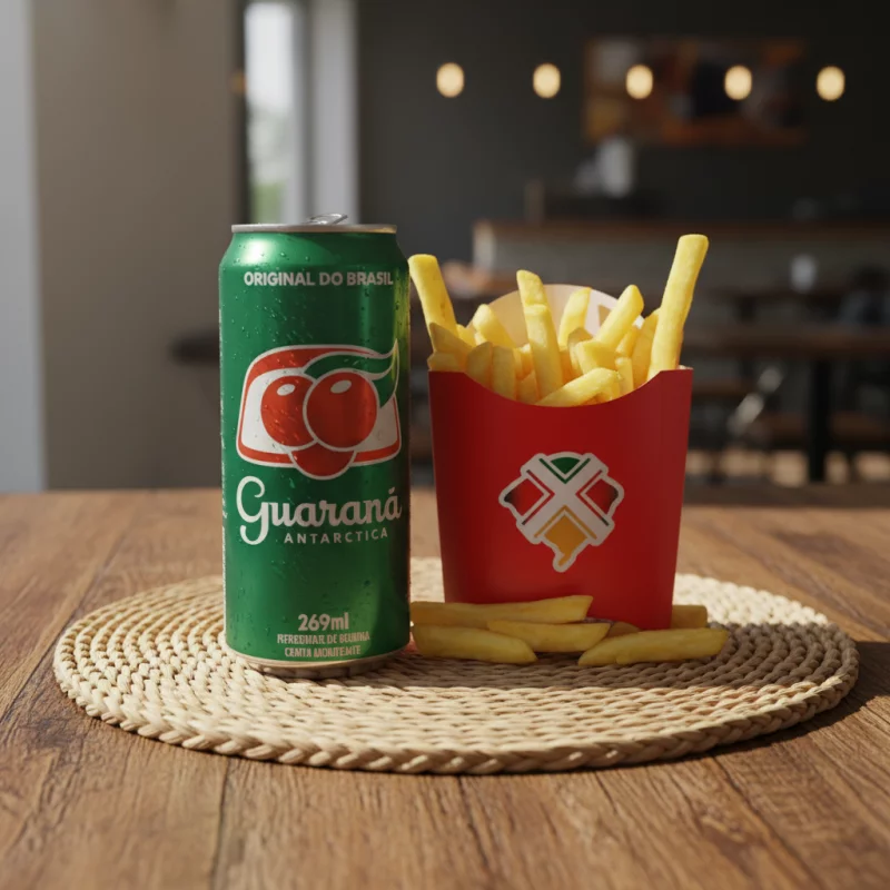 Batata e Guaraná - combo