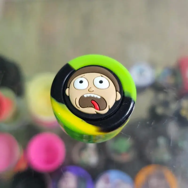 SLICK SILICONE MORTY VERDE E PRETO