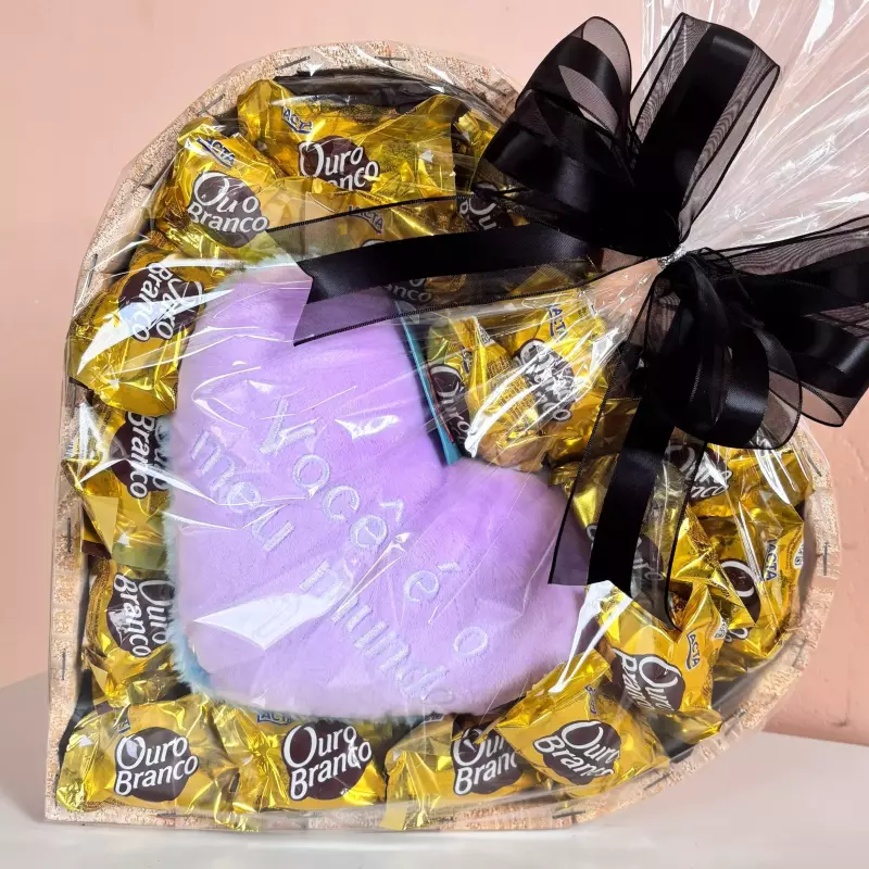 Coração com Bombons