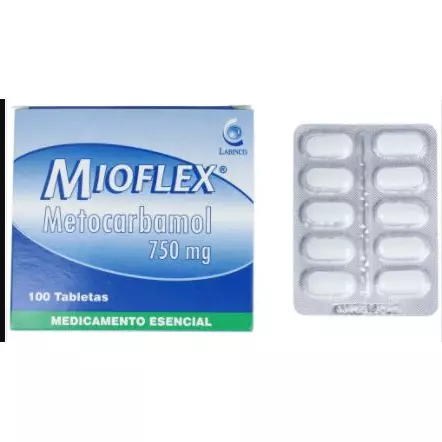 MIOFLEX 750MG CAJA X 100 TABLETAS