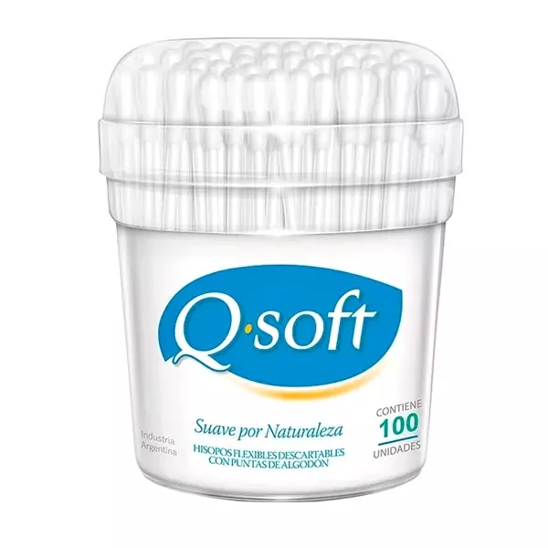 Q.Soft Hisopos x 100 un.