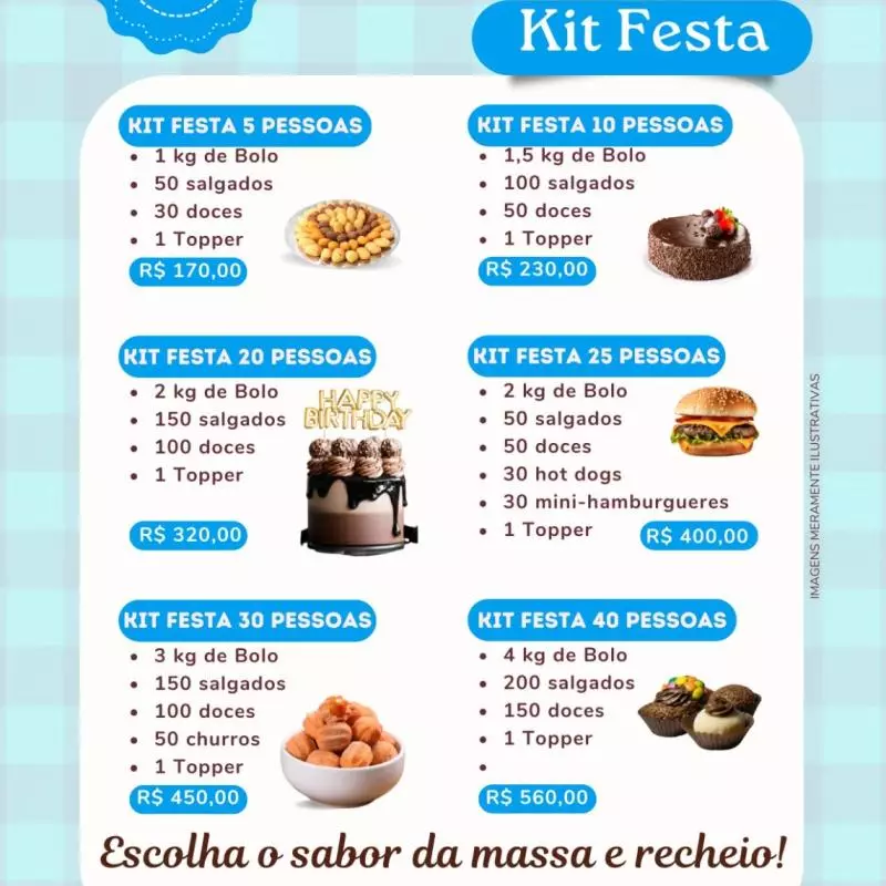 KiT FESTA 5 PESSOAS