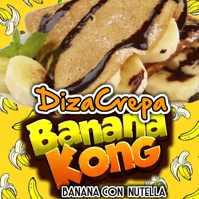 DizaCREPA BANANA KONG