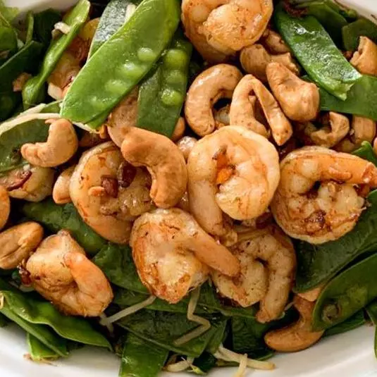 Langostino c/. frejolito chino