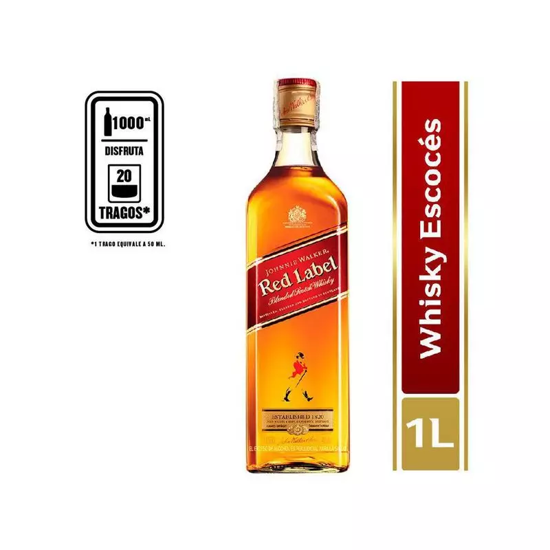 Johnnie Walker Red Label Litro
