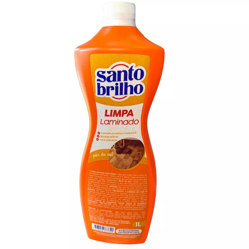 Limpa laminado 1L Santo Brilho