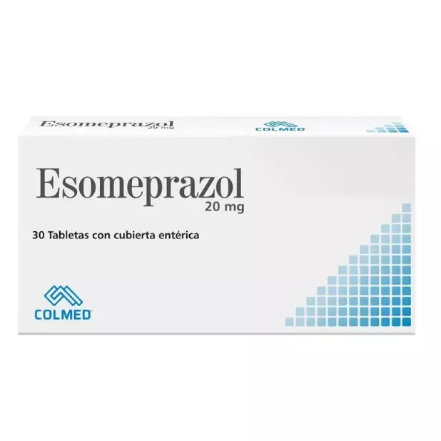 ESOMEPRAZOL 20 MG CAJA X 30 TABLETAS