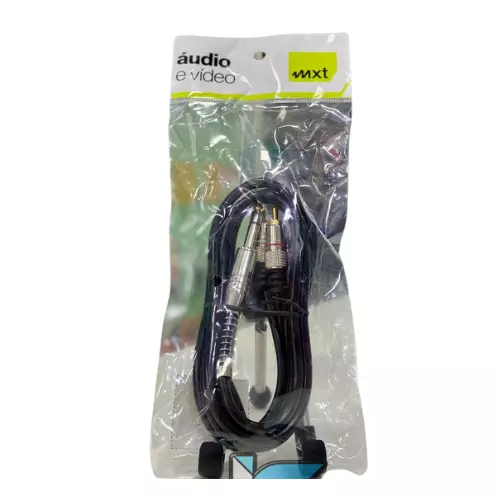 CABO PLUG P10 ESTEREO P/2 RCA 1,8M