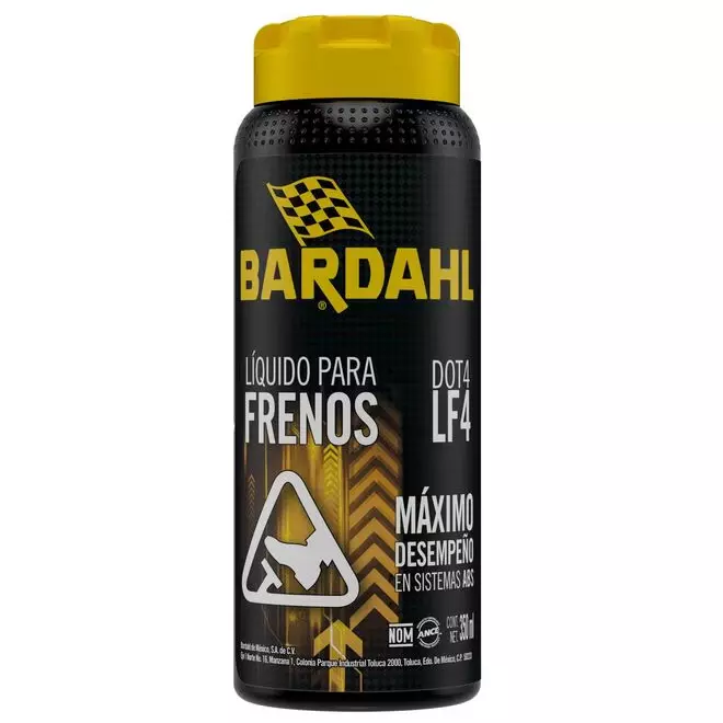 Bardahl LIQ. FRENOS DOT4 de 350ml.