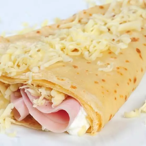 Crepa Jamon con manchego