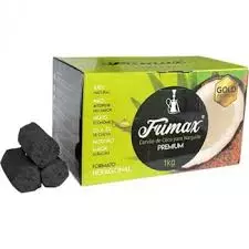 CAIXA CARVÃO FUMAX 1KILO