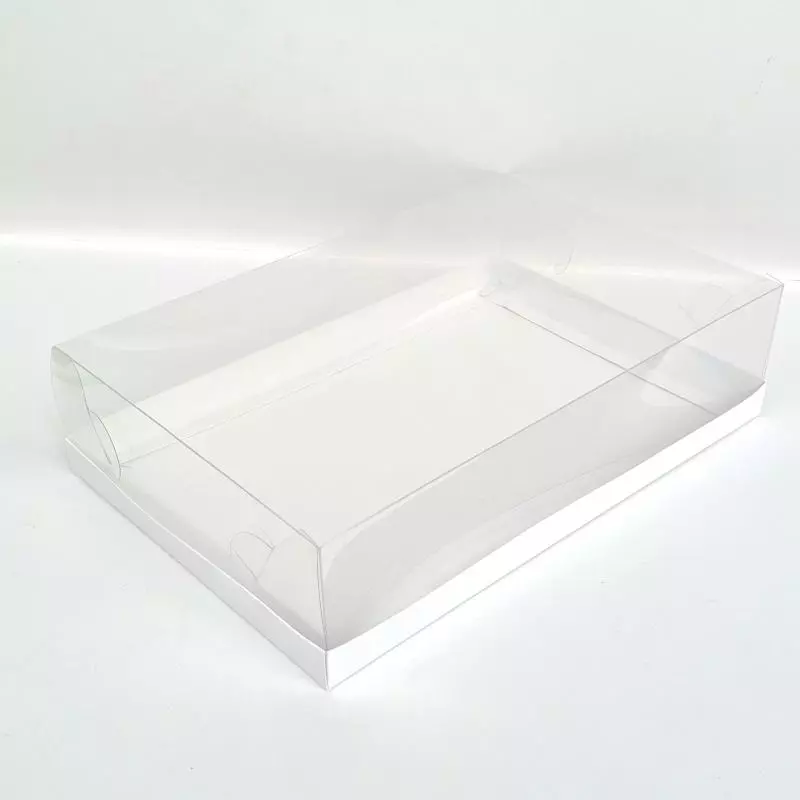 Caja de tabla de queso grande blanca