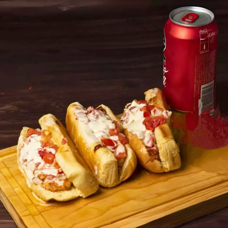 COMBO 5 (3 🌭 POLACA+🛢️)