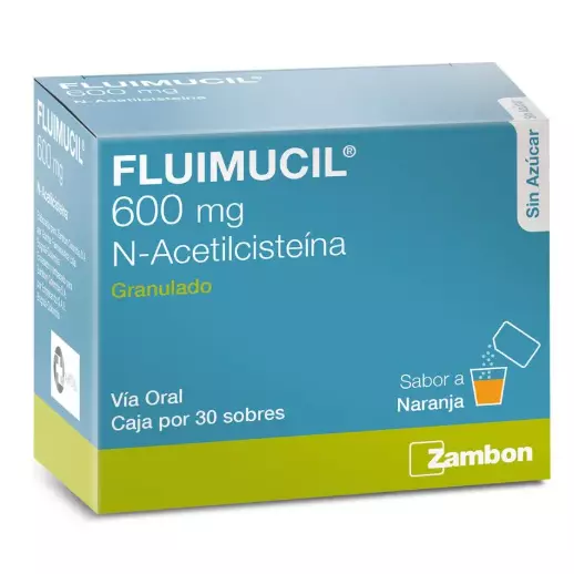 FLUIMUCIL 600MG 20 TAB EFERVESCENTES
