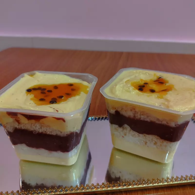 Tortinha de maracujá