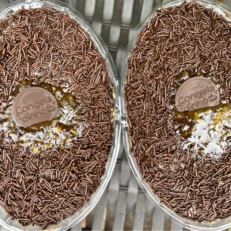 mousse de maracujá trufado