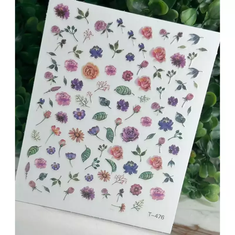 Cartela Adesivo T-476