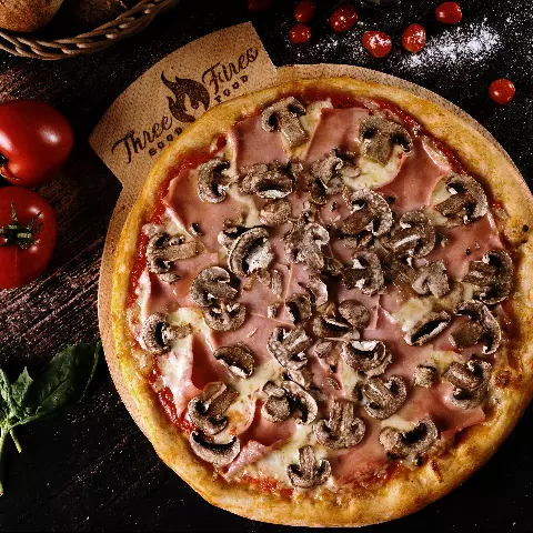 Jamón-Champiñones Familiar