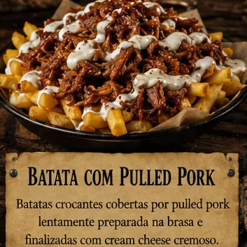Batata c/ Pulled Pork