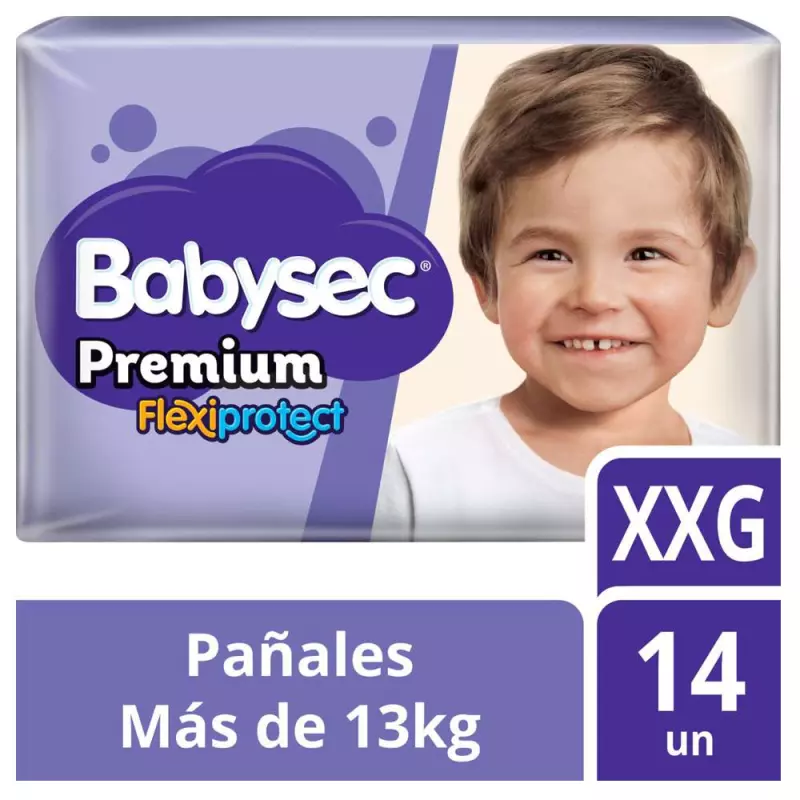 Pañal babysec indicar talla