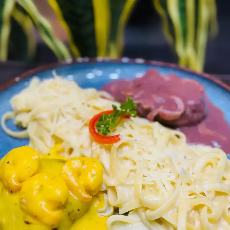 TENTACIÓN AL AJÍ AMARILLO Y VINO