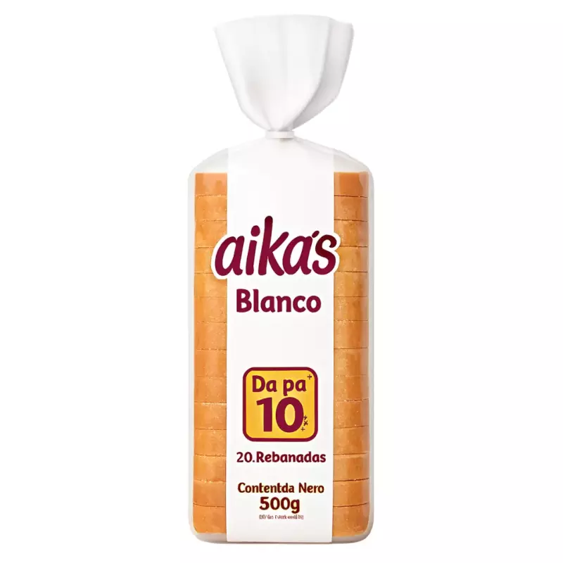 PAN AIKAS SANDWICH BLANCO 500GR