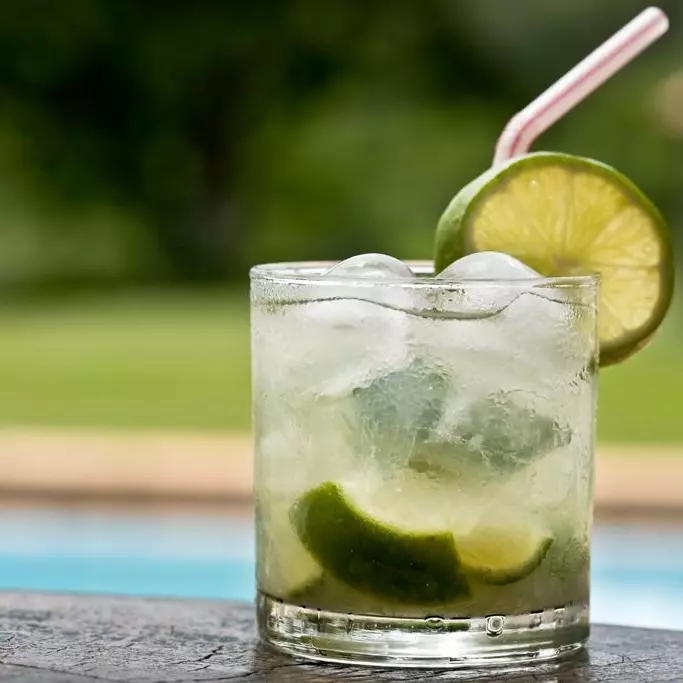 Caipirinha de limão de cachaça