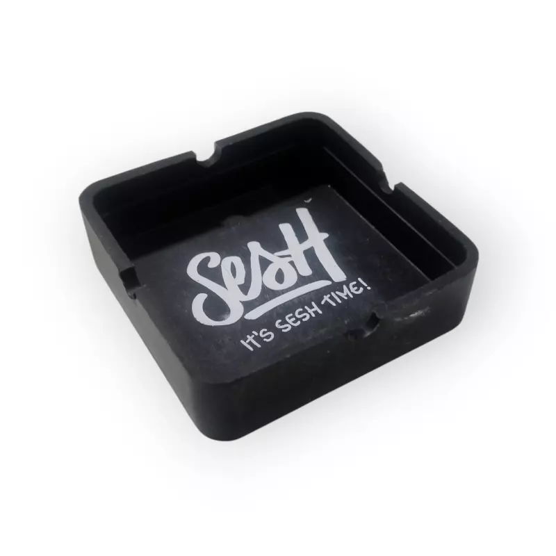 Cinzeiro Silicone Sesh Preto