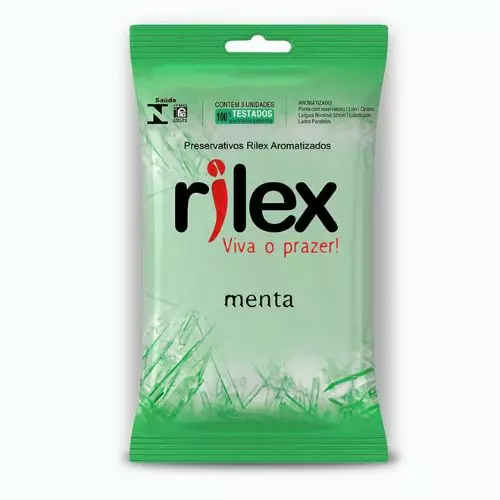 Preservativo rilex menta 3und.