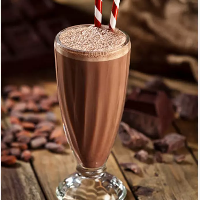 Milk shake de chocolate de 300 ml