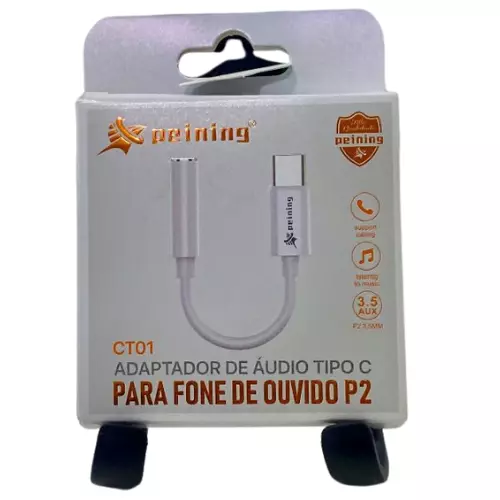 ADAPTADOR DE AUDIO TIPO-C CT01 (PE)