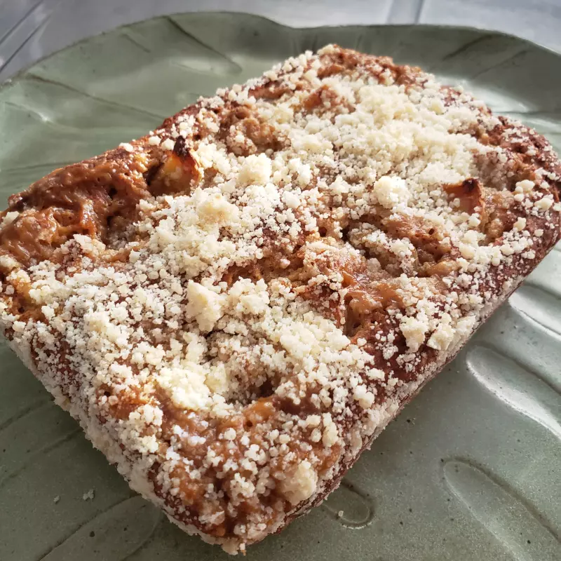Cuca de Doce de Leite e Banana 275g