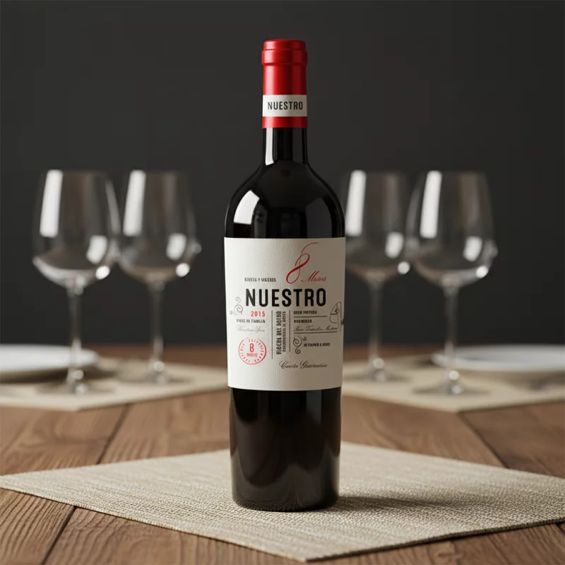Vinho Tinto Espanhol Nuestro Roble