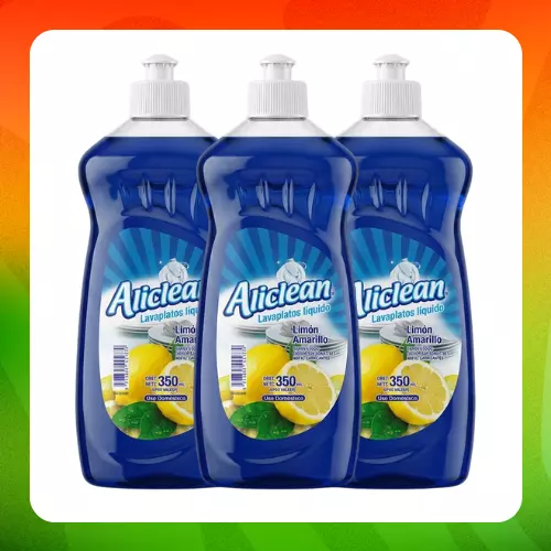 Bulto Aliclean Limón Amarillo 350ml