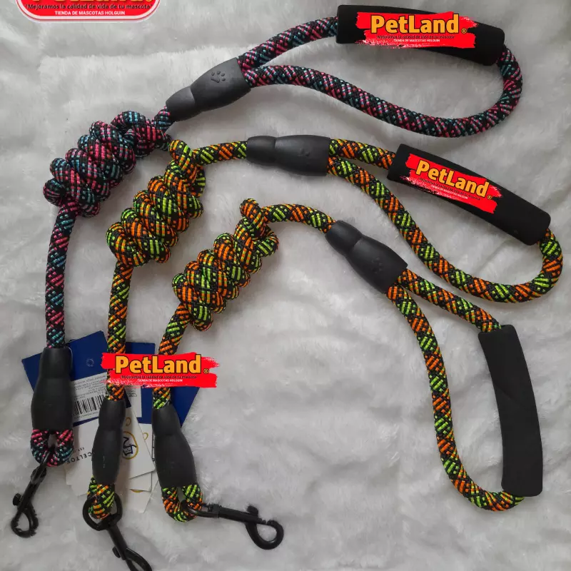 Correas tipo soga con agarradera