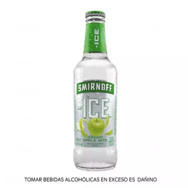 Smirnoff green apple ice 355ml