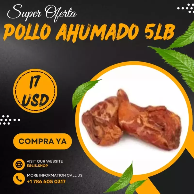 Pollo Ahumado 5lb