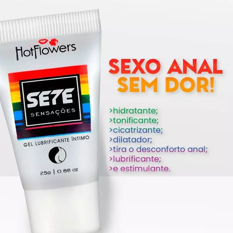 Gel Deslizante Sete Sensações