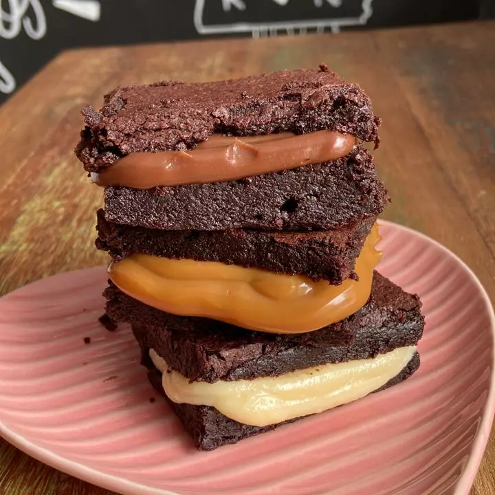 Terça do Brownie - 3 brownies rech.