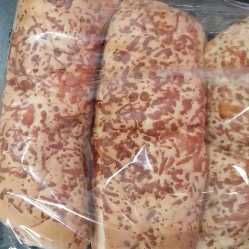 Milanesa comun con pan de queso